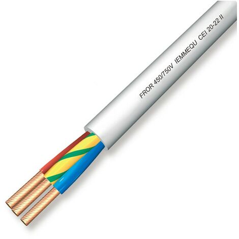 Câble électrique multipolaire Fror 8X0,50