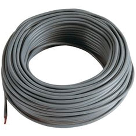 Câble électrique noir 10mm² – Longueur 5m – Conducteur cuivre multibrins – Tension 450/750V – Courant max 50A – Isolation PVC R2 – Ohm-Easy - 10mm2