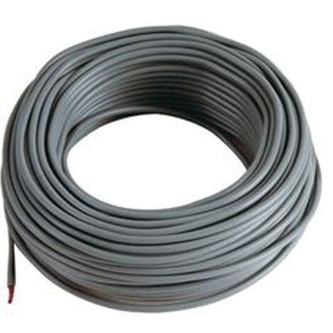Câble électrique noir 5 m 6 mm² – Conducteur en cuivre pour systèmes énergétiques – Tension 450/750V – Courant 36A max – Ohm-Easy