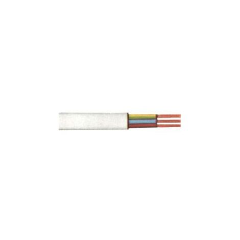Cable électrique PVC H03VV-F3G0,75mm2, 10m