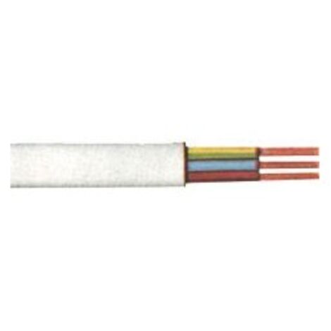 Cable électrique PVC H05VV-F3G1,0mm2, 100m (Par 100)