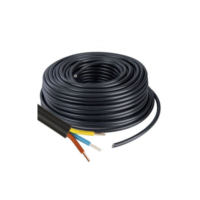 Câble électrique R2V 4G1.5 mm² - Bobine de 50 m Arcanaute