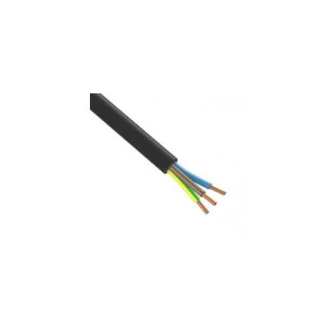 Câble électrique - RO2V / R2V - 3G - 6mm² - Au mètre - RO2V3G6