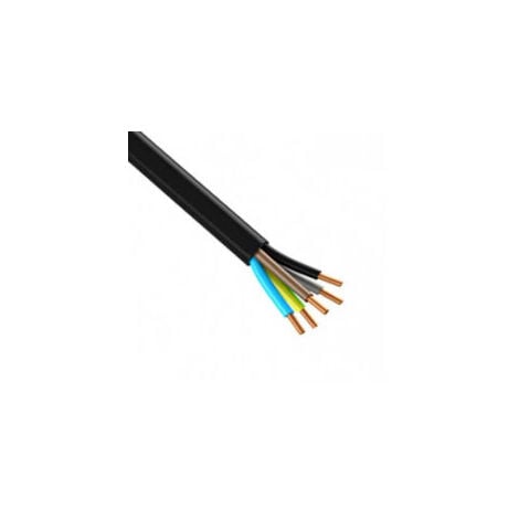 CABLE COURANT FORT Câble électrique - RO2V / R2V - 5G4 mm² - Au mètre - RO2V5G4