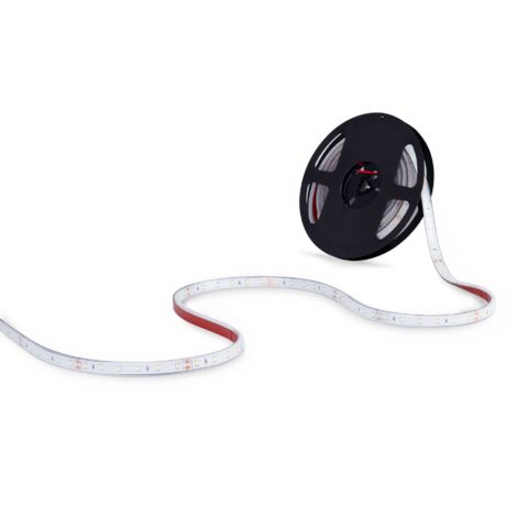 Câble électrique tressé en tissu effet soie Couleur rouge