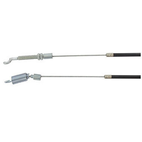 Câble embrayage adaptable CASTELGARDEN pour modèle PA504TR. Remplace origine: 81001141/0 Longueur câble: 1370mm Longueur gaine: