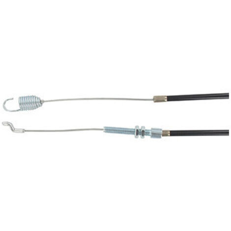 Câble embrayage adaptable CASTELGARDEN pour modèles MAC53BSP et NP534TR. Remplace origine: 81001145/0, 381001145/0. Longueur câb