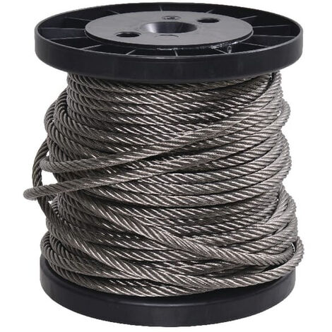 3mm Cable Acier Câble Métallique,30m Corde en Acier Inoxydable, tendeur M5  en acier inoxydable,cable acier jardin, kit de câble en acier inoxydable, :  : Commerce, Industrie et Science