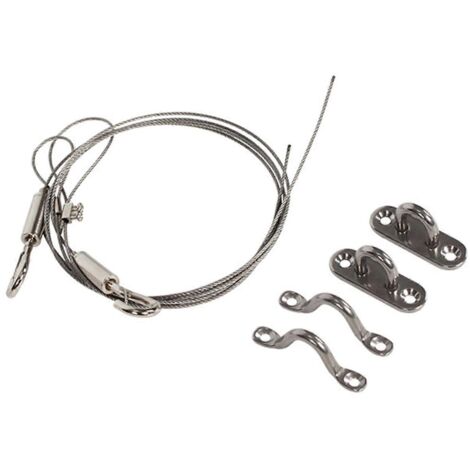 Câble en acier inoxydable pour hayon de camping-car, corde de traction de porte de hayon, 1 m
