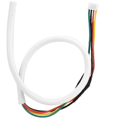Câble en cuivre flexible blanc rond à 4 conducteurs, 30 m, 0,5 mm², pour système de visiophone