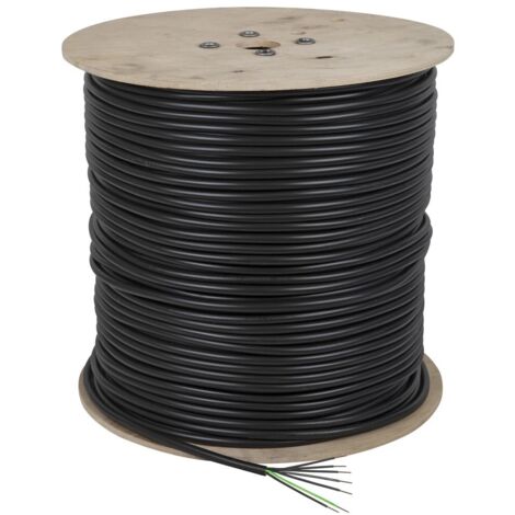 Câble enterré 7 x 2,5 mm² NYY-J avec conducteur de protection