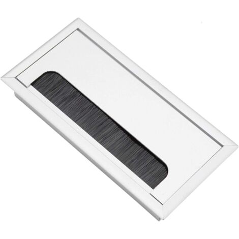 câble Entrée Sortie Brosse Plaque Murale Ordinateur Câble Wire Tidy Outlet Insert Hole Top Cover Medium