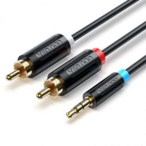 Cable Estéreo Vention Bclbf/ Jack 3.5 Macho 2X Rca Macho/ 1M