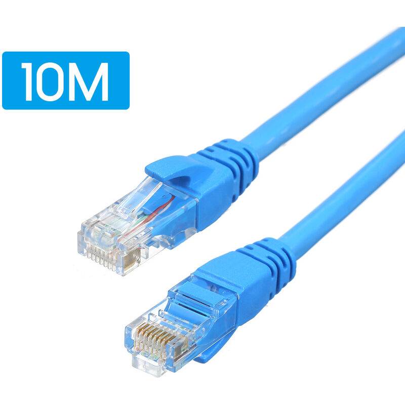 

Cable Ethernet CAT 6 Red Lan Cable de conexion a Internet, 10m