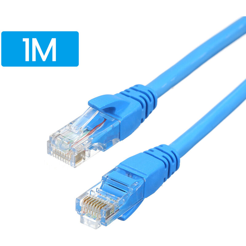 

Cable Ethernet CAT 6 Red Lan Cable de conexion a Internet, 1 m