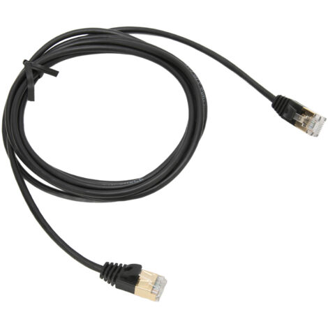 Câble Ethernet Cat8 extérieur haute performance, 26AWG, adapté aux routeurs, modems et appareils de jeu, 6 pouces.