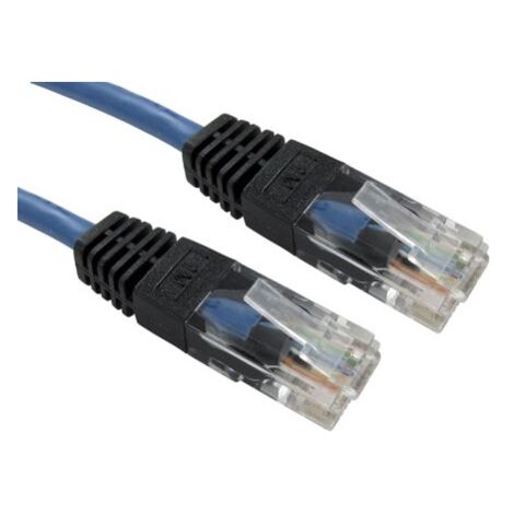 Câble Ethernet catégorie 5e UTP RS PRO, Bleu, 5m PVC Avec connecteur ( Prix pour 1 )