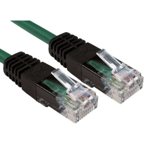 Câble Ethernet catégorie 5e UTP RS PRO, Vert, 2m PVC Avec connecteur Droit ( Prix pour 1 )