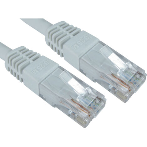 Câble Ethernet catégorie 6 UTP RS PRO, Blanc, 15m PVC Avec connecteur ( Prix pour 1 )
