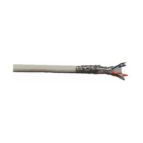 Câble Ethernet catégorie 8 S/FTP RS PRO, 50m Sans terminaison, IEC 60332-1