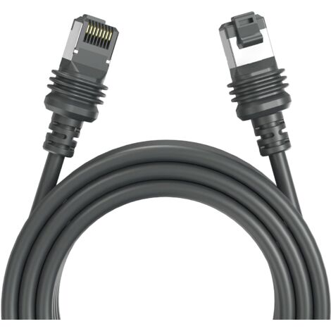 Cable Ethernet Gen 3 - 2 M - Étanche - Bande Passante 2000 Mbps - Pour Installation Intérieure Extérieure - 1 Pièce