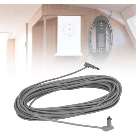 Câble Ethernet Professionnel Starlink Rectangular Satellite V2 Kit de Clips de Fixation Matériaux Premium 75 Pieds Compatible Multi-Router