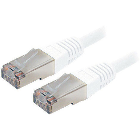 Câble Ethernet RJ45 CAT 5 mâle/mâle droit - blindage FTP 5 m