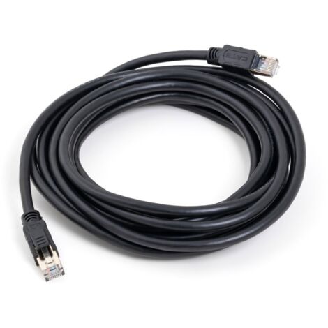 Cable ethernet rj45 cat-8 5m negro axil