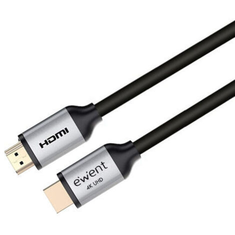 Câble ewent hdmi a/m - hdmi a/m v2.0 5.0m high speed premium 4k black