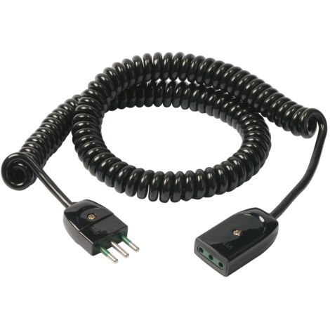 CÂble extensible extensible 3g0,75 5m couleur noire 0p32352