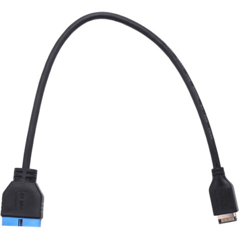 Câble extension USB 3.1 panneau avant vers USB 3.0 20 broches carte mère 20cm