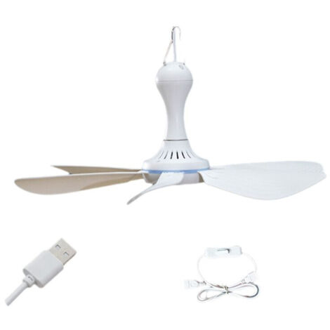 Câble extension USB avec interrupteur 1m pour ventilateur de camping et tente