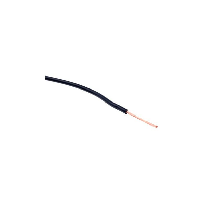 

Cable Extraflex 0.75mm Negro Conductor 24x0,20mm