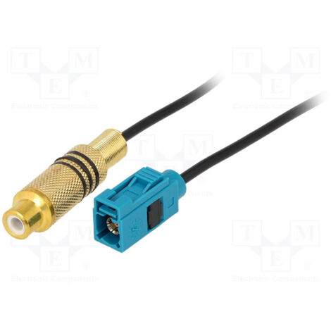 Cable Fakra Hembra A Rca Hembra Zrs-fakra-rca