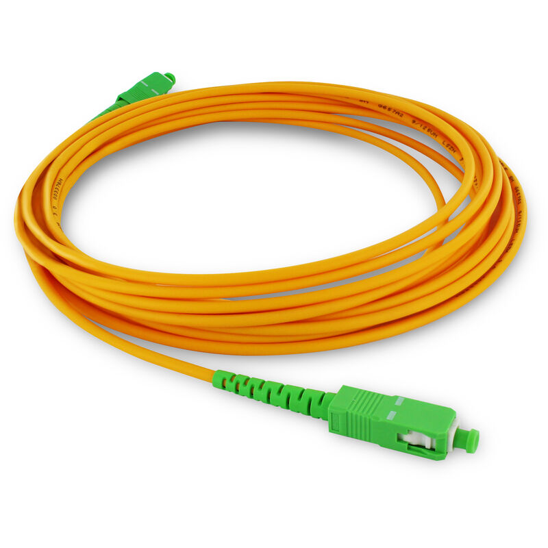 

Metronic 470235 - Cable fibra óptica monomodo 5mts naranja