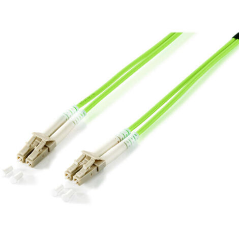CABLE FIBRA OPTICA MULTIMODO LIBRE  HALOGENOS LC/LC  OM5 50/125u 1M