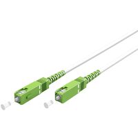 CABLEPELADO Acoplador de Fibra optica LC a LC monomodo Duplex Azul