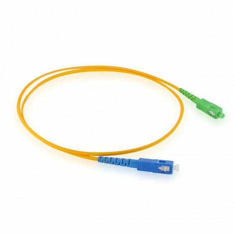 Câble fibre optique Free - monomode 0,8 m - vert et bleu - Orange