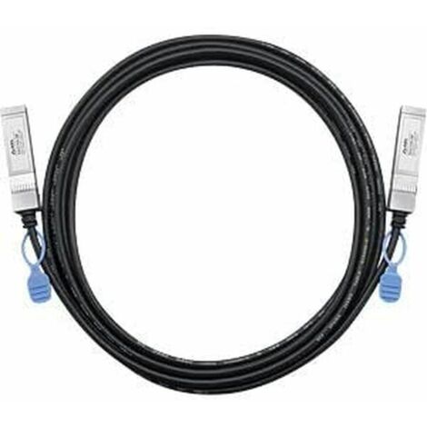 Câble fibre optique/InfiniBand SFP+ Zyxel DAC10G-3M Noir