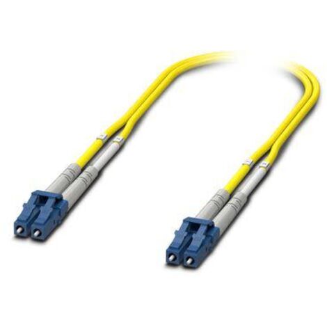 Câble fibre optique Phoenix Contact 1m Avec connecteur / LC, OS2 Mono-mode ( Prix pour 1 )