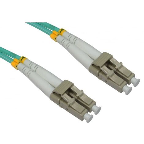 Câble fibre optique RS PRO 500mm Avec connecteur / LC, Multi-mode, 2 fibres, LSZH ( Prix pour 1 )
