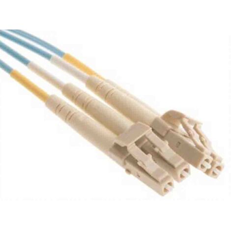 Câble fibre optique RS PRO 5m / LC, OM3 Multi-mode ( Prix pour 1 )