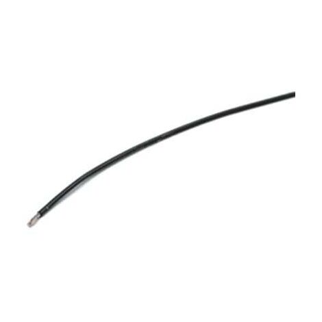 Câble fil unipolaire FEP Noir IMQ approuvésection 0,50 mmq