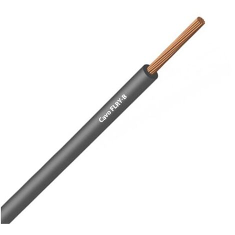 Câble Fil Unipolaire FLRY-B ISO 6722 Classe B Sec. 0,25 mmq Gris