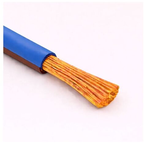 Câble Fil Unipolaire FLRY-B ISO 6722 Classe B Sec. 0,50 mmq Bleu/Marron