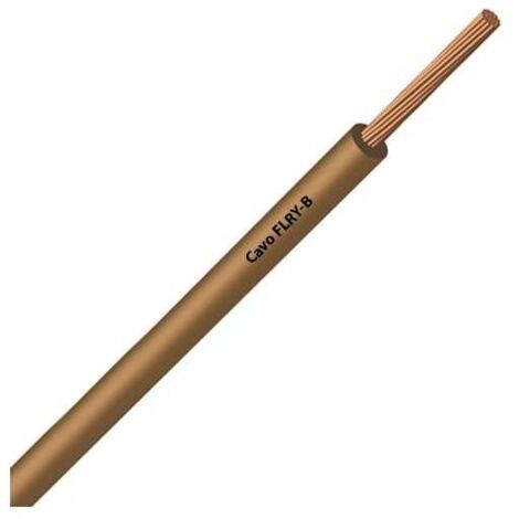 Câble Fil Unipolaire FLRY-B ISO 6722 Classe B Sec. 1,50 mmq Brun