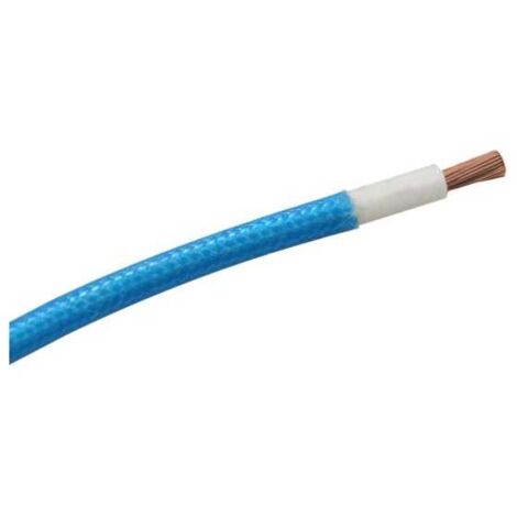 Câble Fil Unipolaire H05SJ-K Sec. 1,00 mmq Bleu