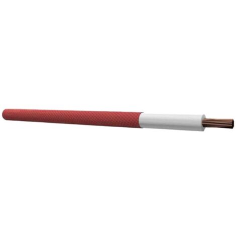 Câble Fil Unipolaire H05SJ-K Sec. 2,50 mmq Rouge