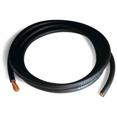 Câble fil unipolaire machine soudage sec. 70,00 mmq noir