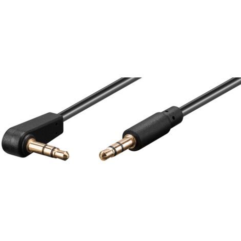 Câble fin MicroConnect Minijack 3,5 mm 0,5 m